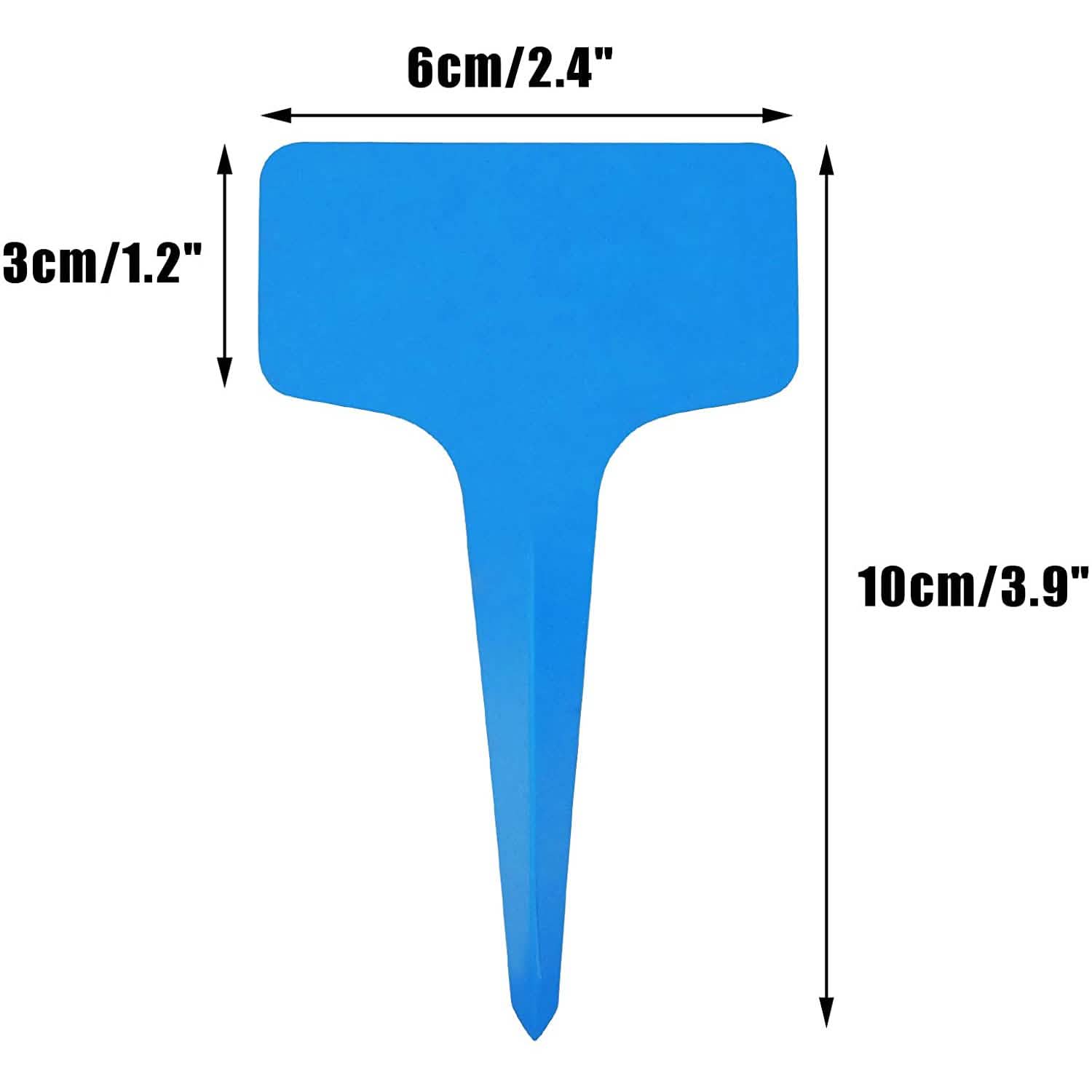 200-Piece: Plastic Plant T-Type Tags Nursery Garden Labels