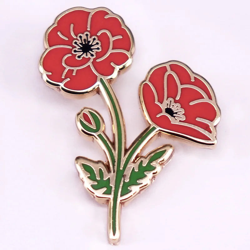 Bird of Paradise Enamel Pin Tropical Jewelry Botanical Brooch Gift for Gardeners