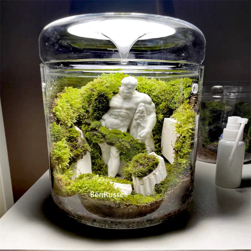 DecorBites™ Mini Glass Bottle Terrarium Kit - Home Decor