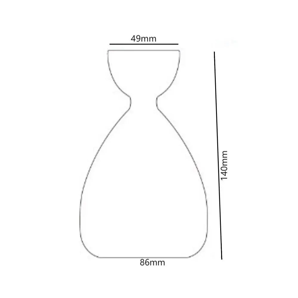 DecorBites™ Transparent Avocado Seed Starter Vase