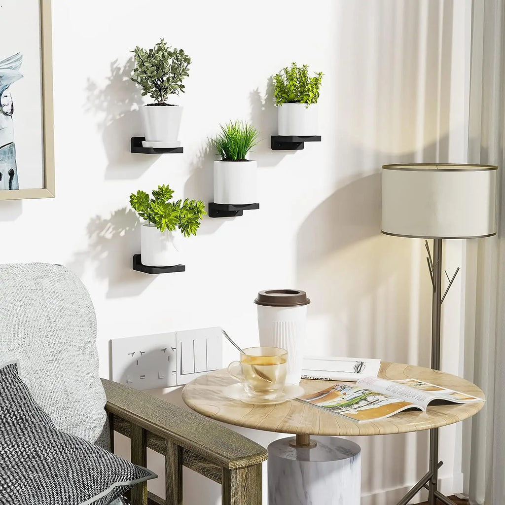 DecorBites™ Small Wood Floating Shelves 4-Pack