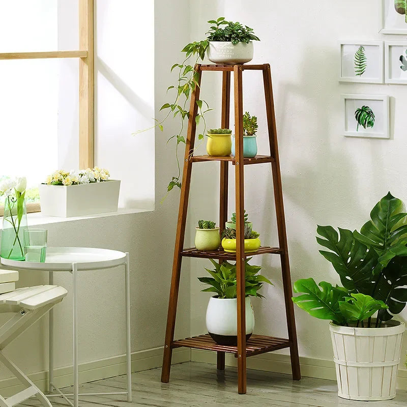 DecorBites™ Tall Plant Stand Set for Indoor and Outdoor